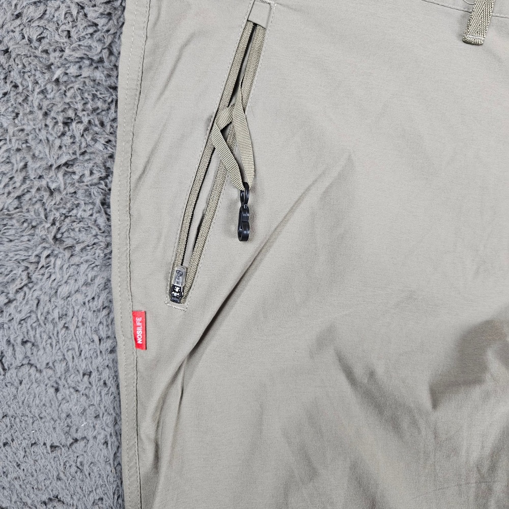Craghoppers Mens Hiking Pants 38R Khaki Insect Shield Technical - Picture 2 of 13